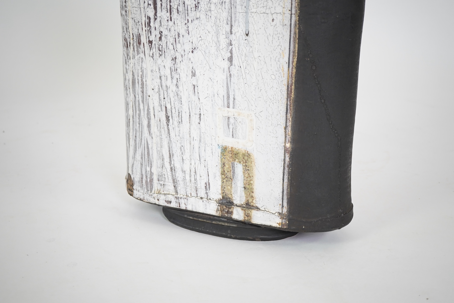 Sam Hall (b. 1967): A large flat-sided stoneware vase